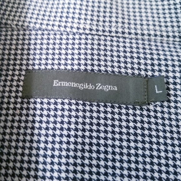 🌸Ermenegildo Zegna | Cashmere Blend Buttondown Shirt L - Picture 7 of 11